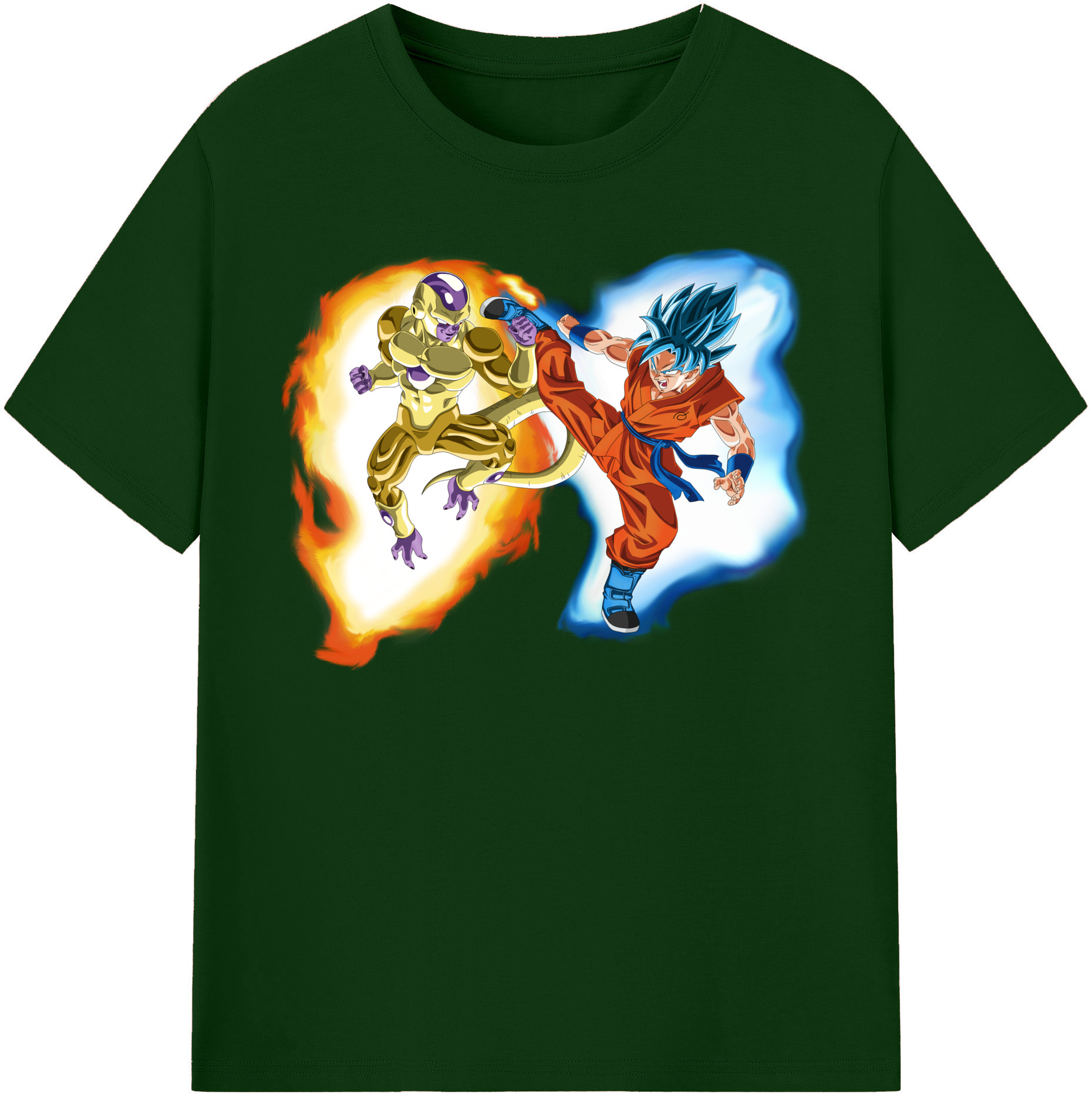 （画像用） ドラゴンボール フリーザ DRAGON BALL Frieza 綿100％半袖Tシャツ（フロントプリント）